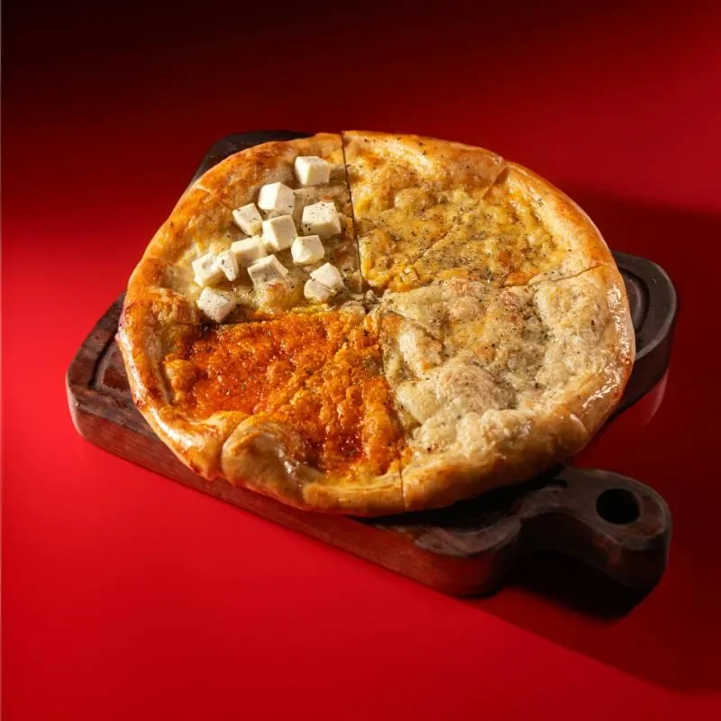 Pizza på Restaurang Harnet