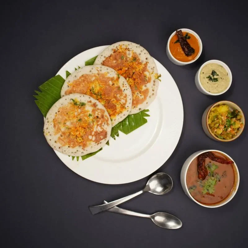 Eritreanska rätter på Restaurang Harnet